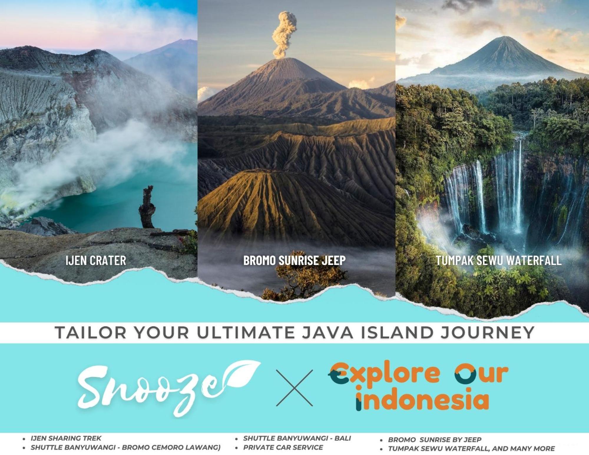 Хостел Snooze Ijen Баньюванги Экстерьер фото